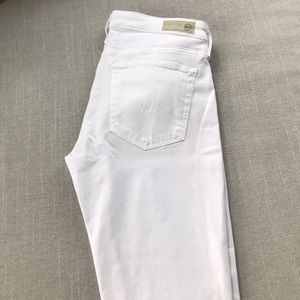 AG Abbey Ankle in White